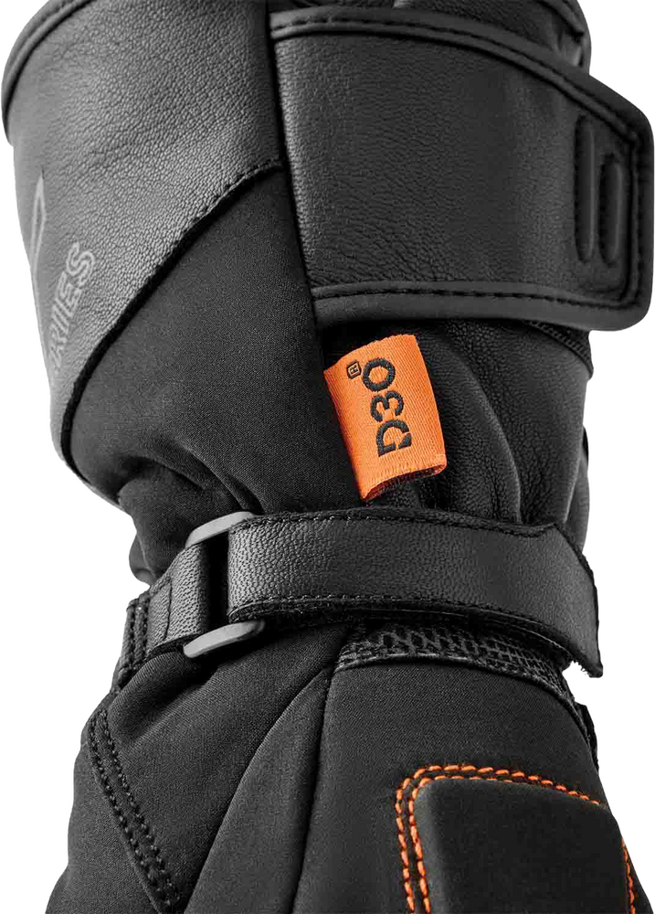 Rst 556-3704007 103704BLK-07 WOMENS ARTIC D3O WP GLOVE BLACK TEXTILE MD