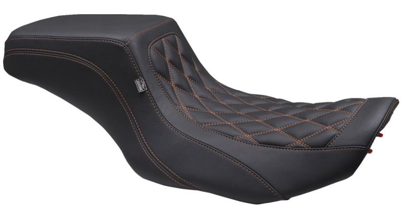 Mustang Squareback Seat - 88416MO For Harley Touring 2023-2026