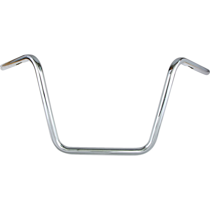 DRAG SPECIALTIES 0601-4188 1" Handlebar — Buckhorn/High 1" Handlebar - Buckhorn High - TBW - Chrome