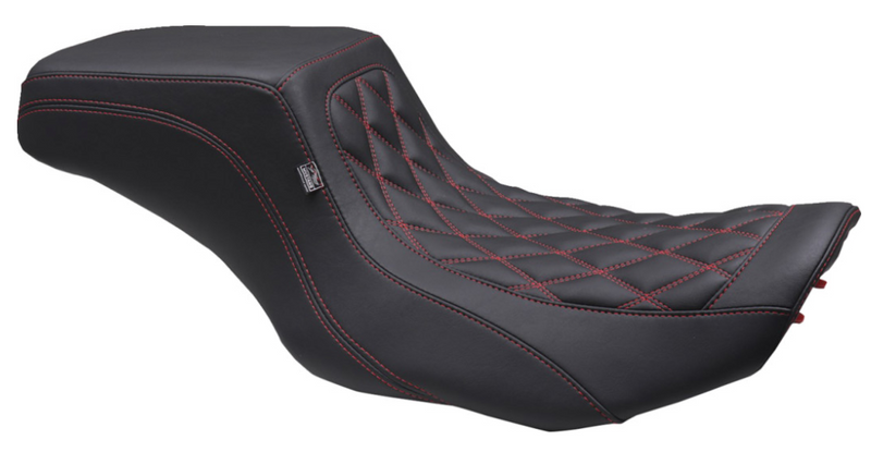 Mustang Squareback Seat - 88416DC For Harley Touring 2023-2026