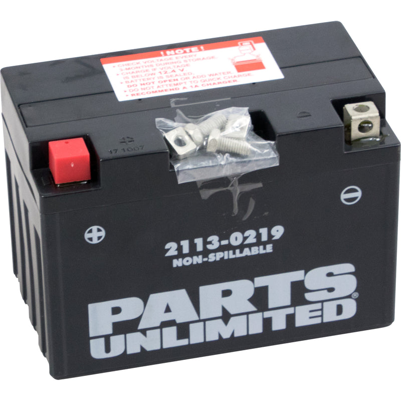 Parts Unlimited Battery - 2113-0219 For Suzuki Motorcycles 1998-2020 | Husqvarna Vitpilen 401 / Vitpilen 701 / Svartpilen 401 2018-2021