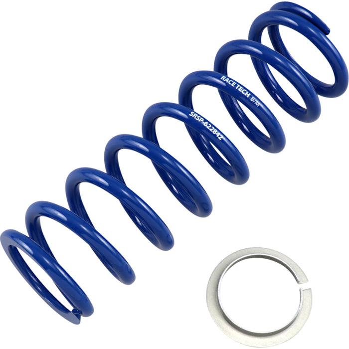 RACE TECH SRSP622842 SRSP 622842 Front/Rear Shock Springs Shock Spring - Front/Rear - Blue - Sport Series - Spring Rate 235 lb/in