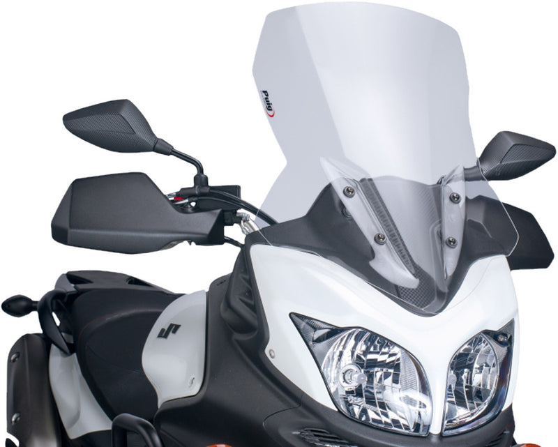 Puig Hi-Tech Parts Windscreen Touring Clear - 5895W Suzuki 650 Strom 2012