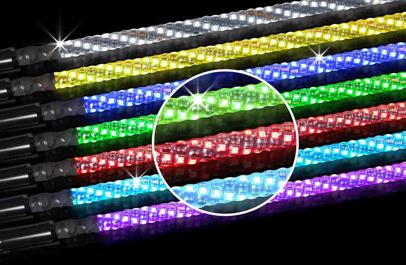Boss Audio 63-8092 WP2 2' RGB LED WHIP FLAG