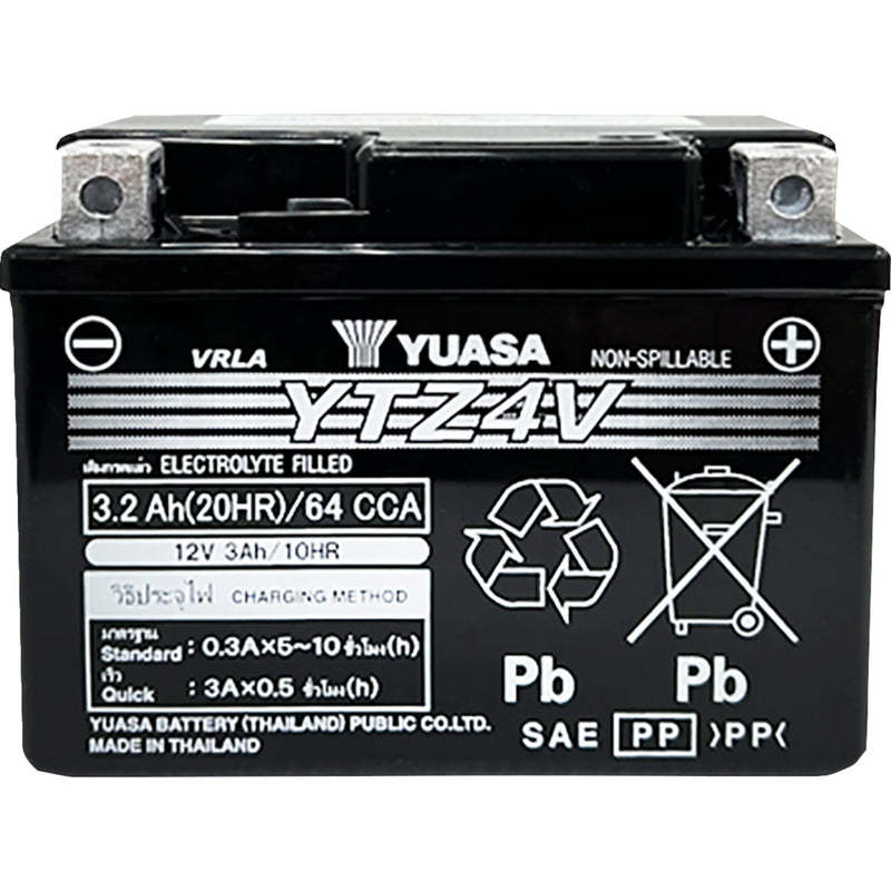 Yuasa YTZ Battery - YUAM724ZV Honda CRF110F / CRF125F / CRF125FB Big Wheel 2019-2024
