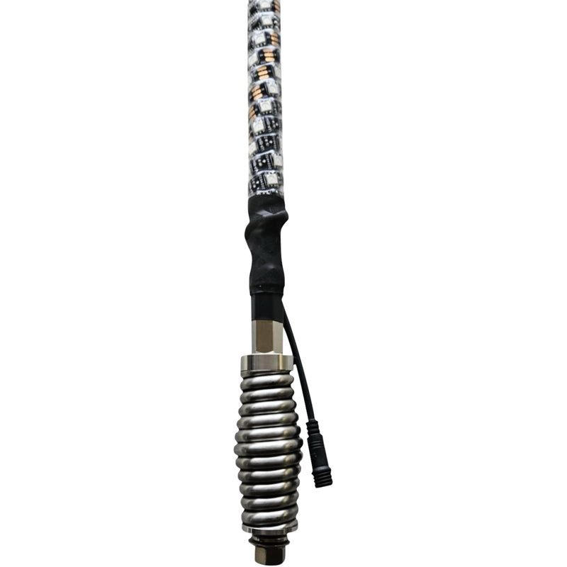 WHIPITLIGHTRODS 2040-3467 SB-RGBBTR-132-V2 SOL Whip Light 3' Whip Light Rod - Bluetooth® - RGB - Brake/Turn