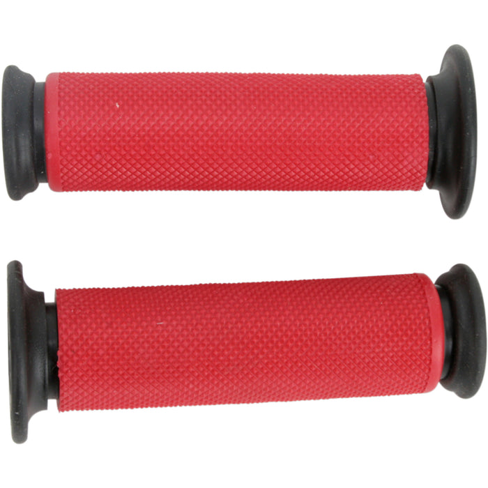 DRIVEN RACING 0630-0717 D637RDO Grippy Grips Grips - Grippy - Open Ends - Red