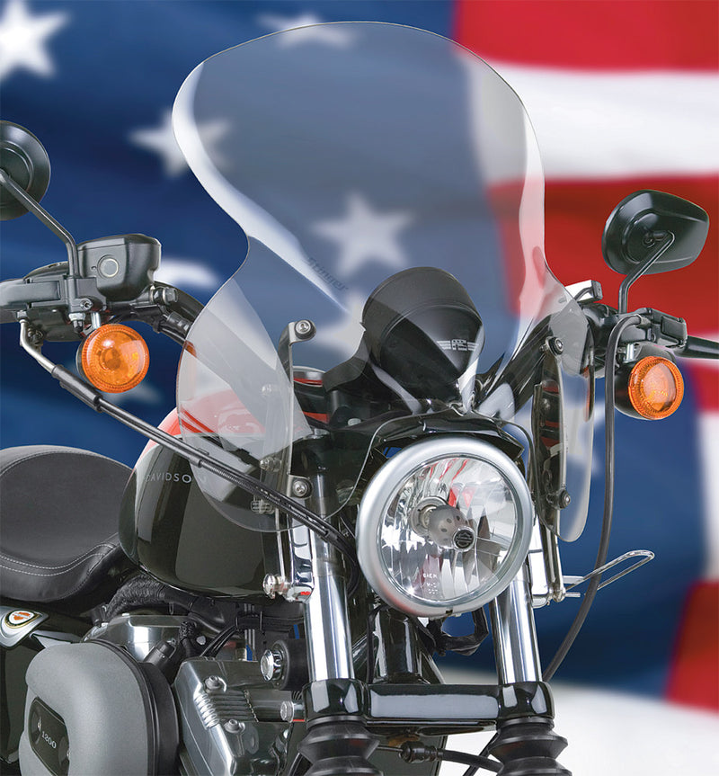 National Cycle Wave Quick Release Fairing Tinted - N21610 For Harley Dyna 1988-2022