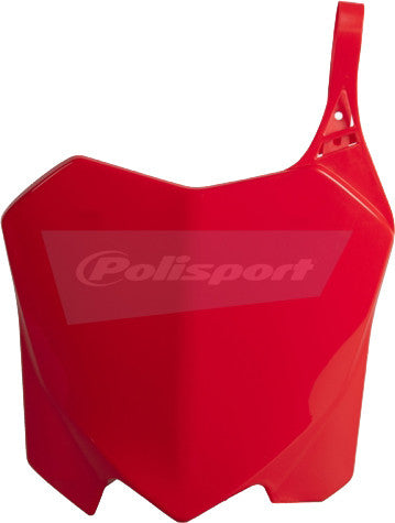 Polisport 64-06692 8656700003 FRONT NUMBER PLATE RED