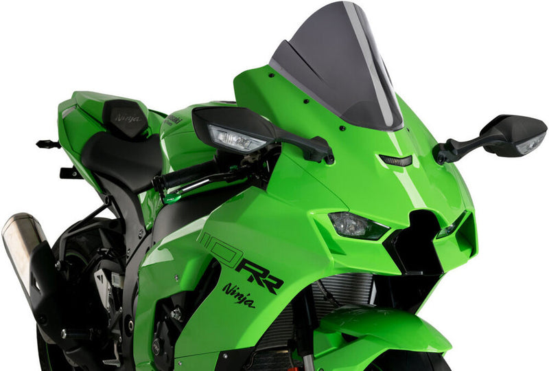 Puig Hi-Tech Parts Windscreen Z-Racing Dark Smoke - 20541F Kawasaki Ninja 2021-2026