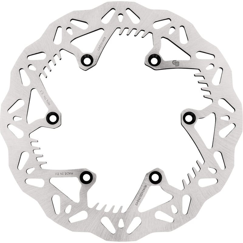 Gbrakes Wave® Brake Rotor - GBD9040X Suzuki RM 125 / RM 250 / 250 / 400SM 1999-2024