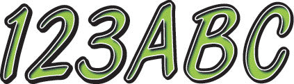 Hardline Series 400 Registration Kit (kiwi Green Black) - KIBKG400 For Sea-Doo Watercraft 1988-2019 | Kawasaki Watercraft 1977-2019