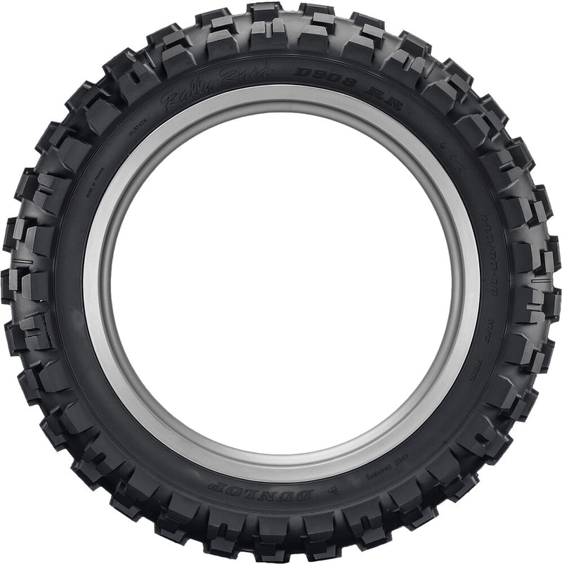 Dunlop 873-0346 45052370 TIRE D908 RALLY RAID REAR 150/70B18 70S BIAS TT