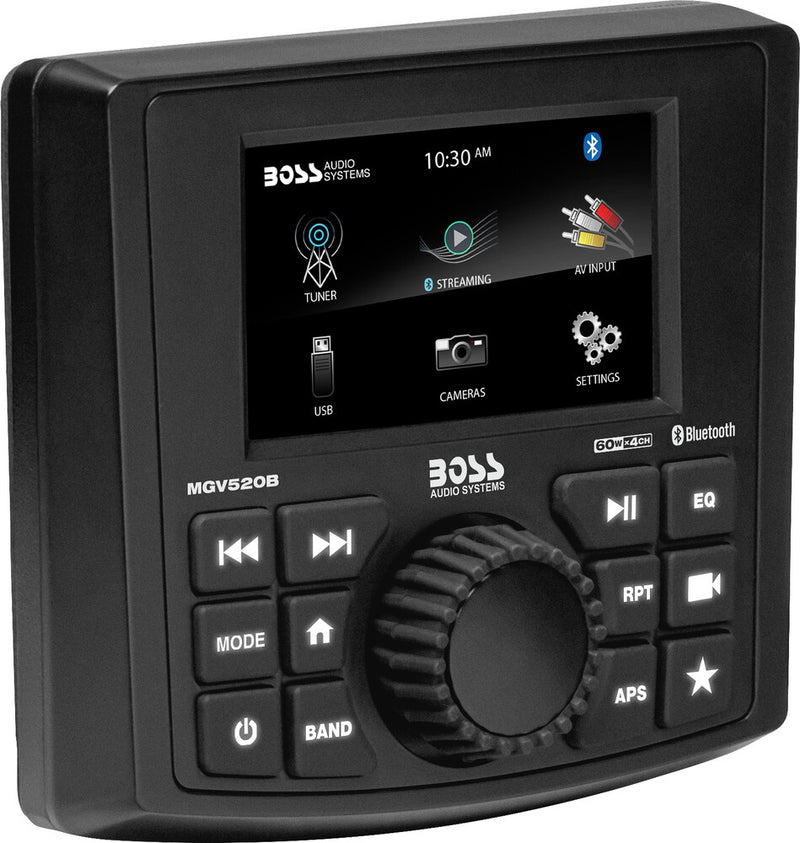 Boss Audio 63-8322 MGV520B GAUGE RADIO 3" SCREEN BLUETOOTH
