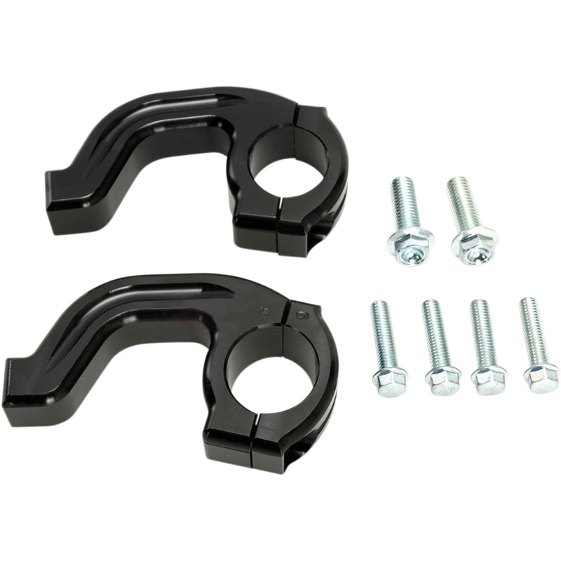 MOOSE OFFROAD 0635-1501 50-236B Replacement Contour Handguard Inner Mount Clamp Handguard Clamp - Contour - Magura - Black