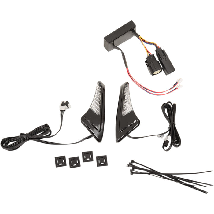 CIRO 2040-1860 40017 Snake Eyes Light Kit for Tour-Pak® - Snakeyes® - Black