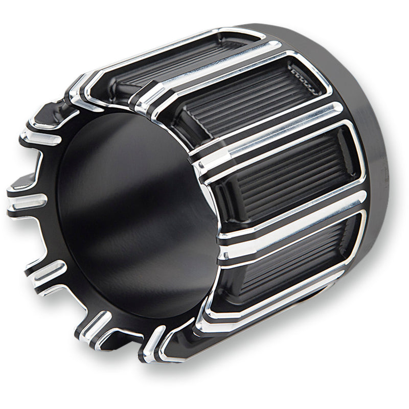 ARLEN NESS 1802-0367 05-985 10 Gauge Exhaust Tip - Black - Vance & Hines End Cap