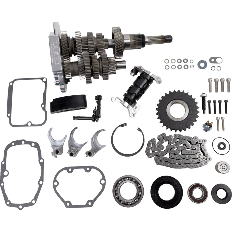 Baker Drivetrain DD6 Gear Set - DD6-411P-02 For Harley Touring 2001-2006