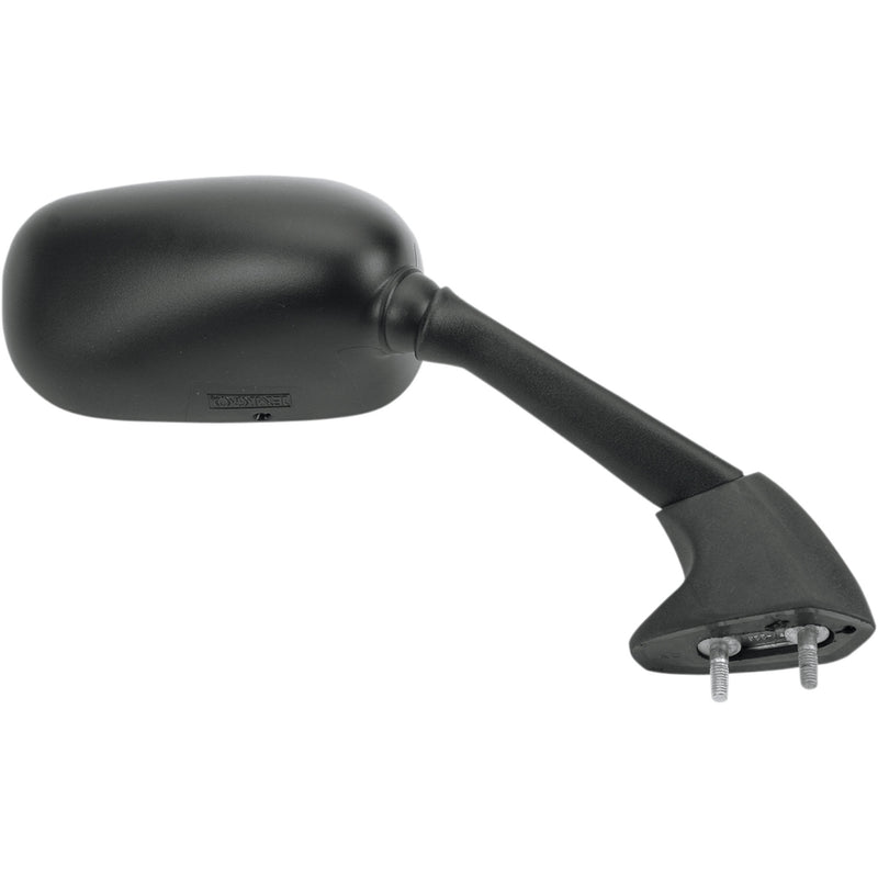 EMGO 0640-0175 20-80531 OEM-Style Replacement Mirror Mirror - Side View - Rectangle - Black - Right
