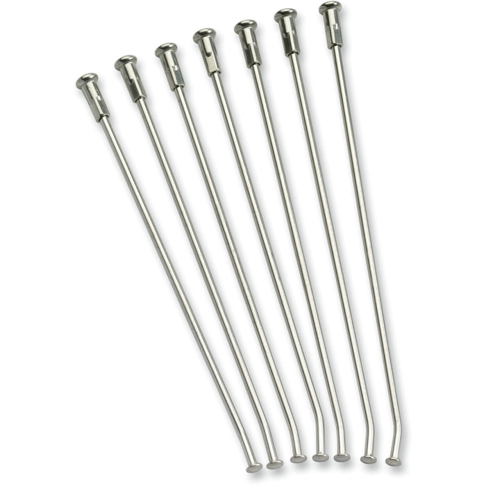 MOOSE OFFROAD 0211-0103 1-22-118-S Stainless Steel Spoke Set Spoke Set - Stainless Steel - Rear - 18"