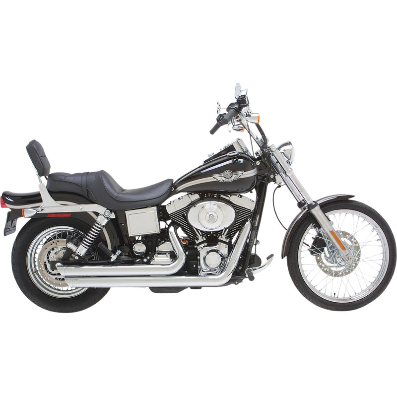 Vance & Hines Big Shot 2-Into-2 Exhaust System - 17911 For Harley Dyna 1991-2005