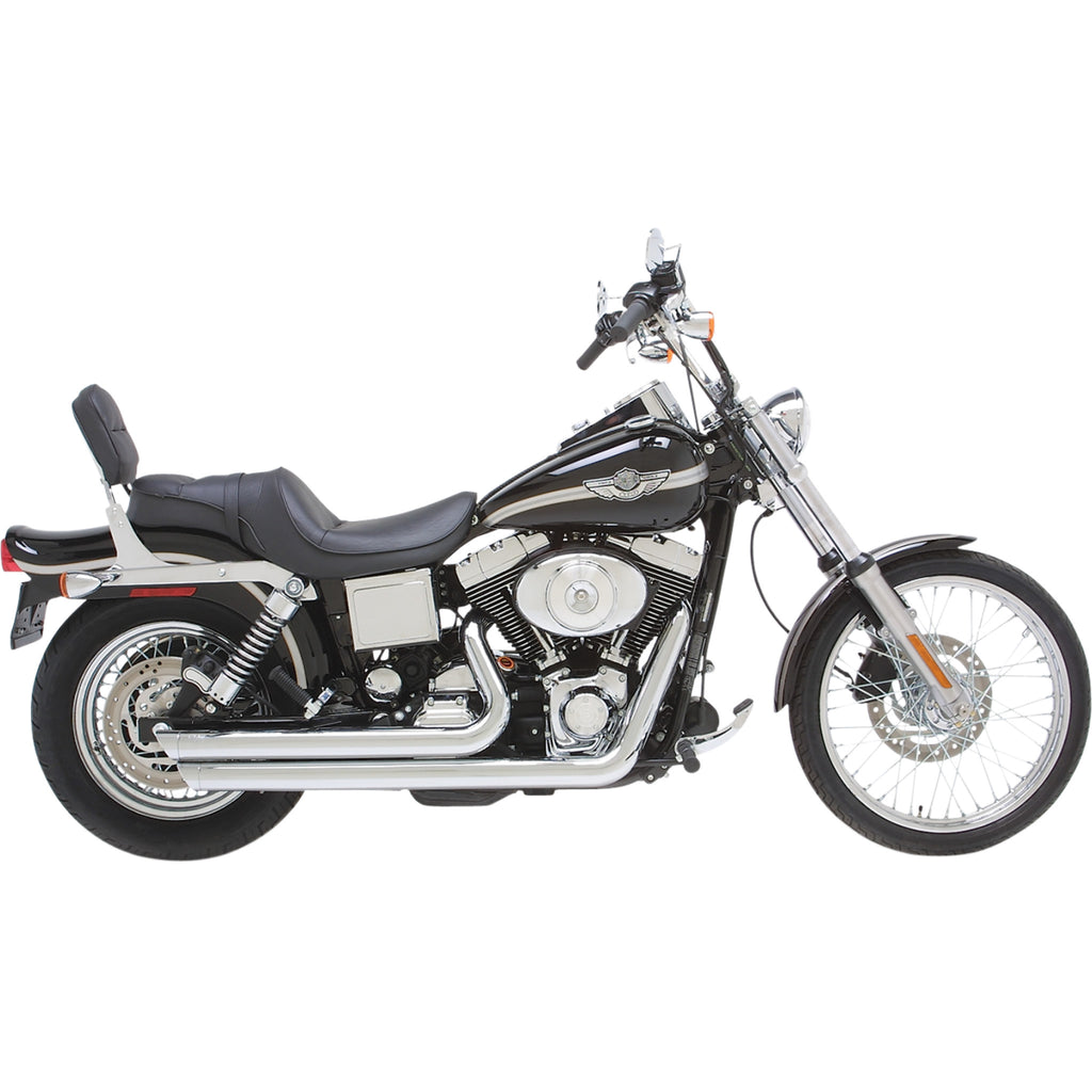 Vance Hines Big Shots Staggered Exhaust Chrome 17911