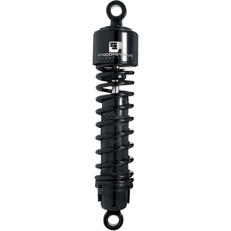Progressive Suspension 412 Series Without Covers Shock Absorber - 412-4019B For Harley Touring 1980-2005