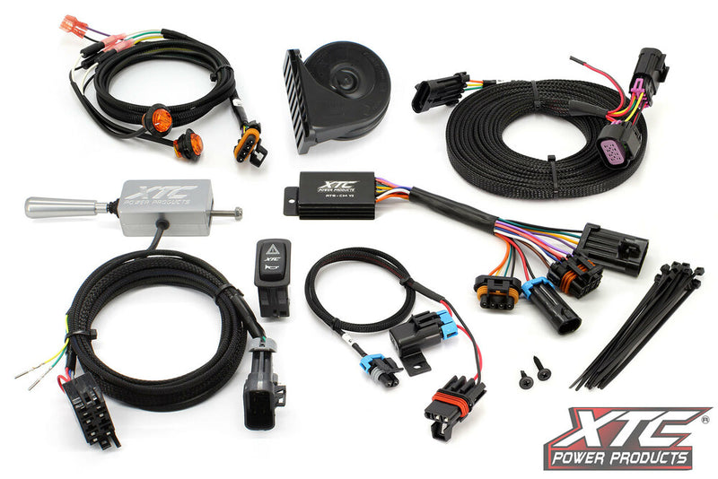 Xtc Power Products ATS Kit W Billet Column Lever - ATS-L-POL-RCBU Polaris Ranger 2019-2025
