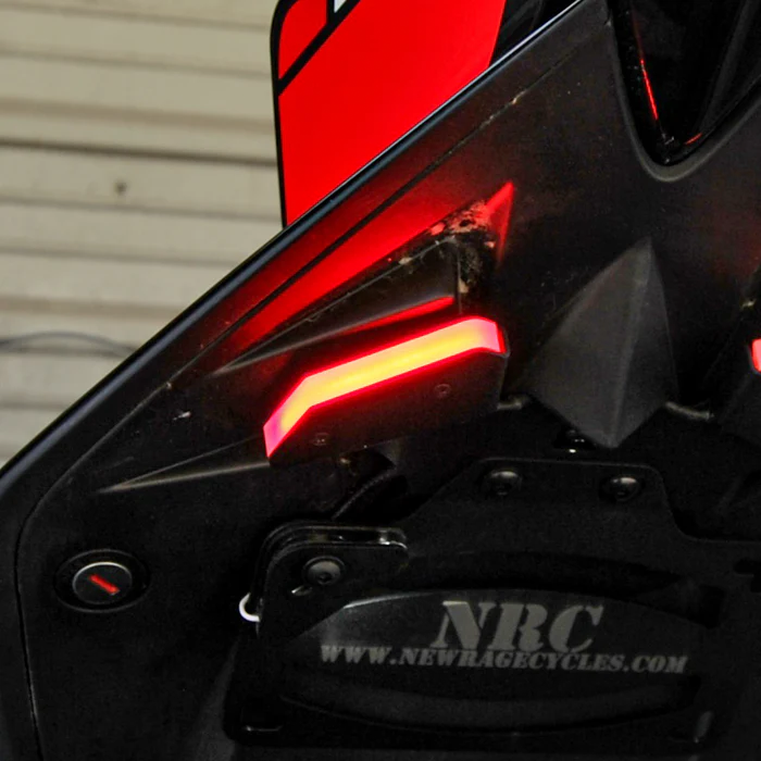 New Rage Cycles 565-0289 TUONO-FE-25 FENDER ELIMINATOR TUCKED APR