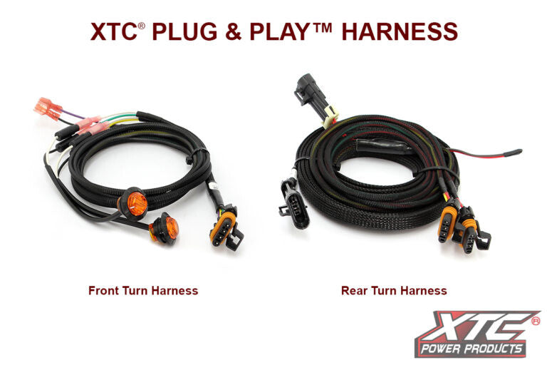 Xtc Power Products Auto Turn Signal Kit W Horn AND Front DRL Lights CAN - ATS-POL-XP14-DRL Polaris RZR 2014