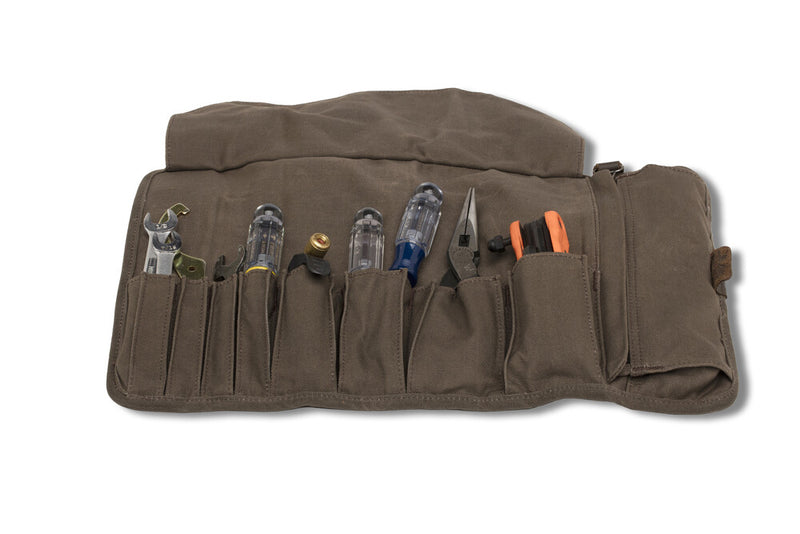 Burly Brand 750-05520 B15-1030D TOOL ROLL DARK OAK