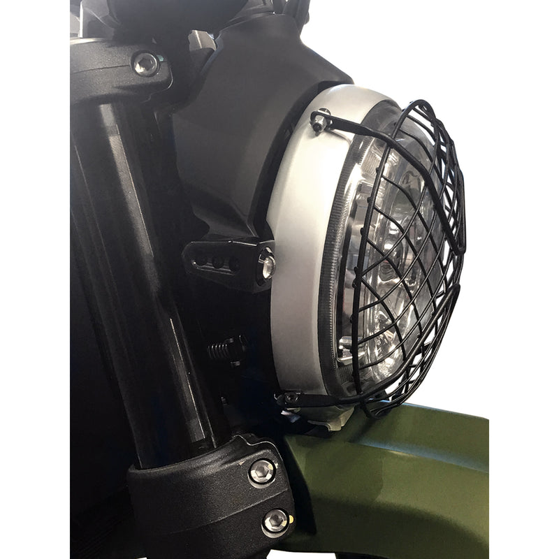 JOKER MACHINE 2020-1424 05-206-RB Single Rat Eye LED Turn Signals - Side-mount LED Turn Signals - Black/Red