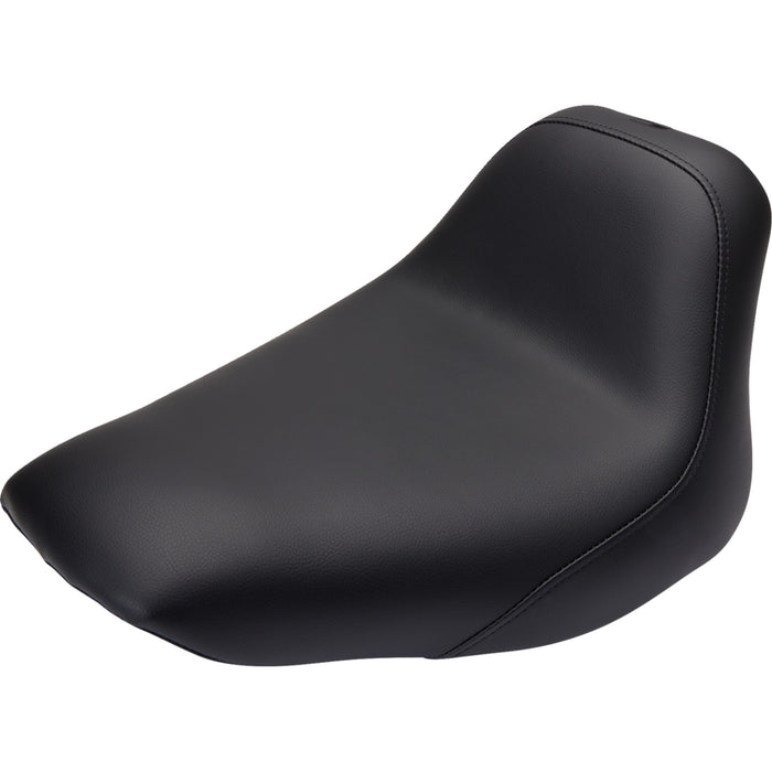 SADDLEMEN 0802-0797 806-15-002D S3 Super Slammed Solo Seat - Black - '06-'17 FLSTC