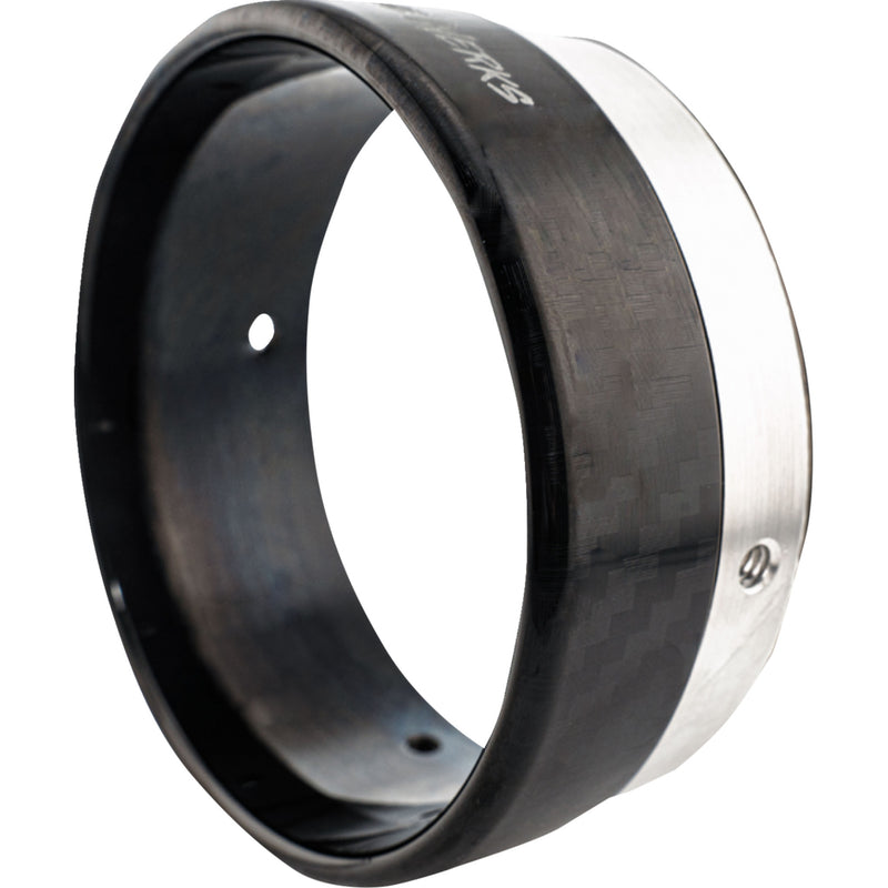 KHROME WERKS 1860-2574 200881p Billet-Tip Exhaust End Cap Exhaust End Cap - Billet Cut Tip - Carbon - 4-1/2"