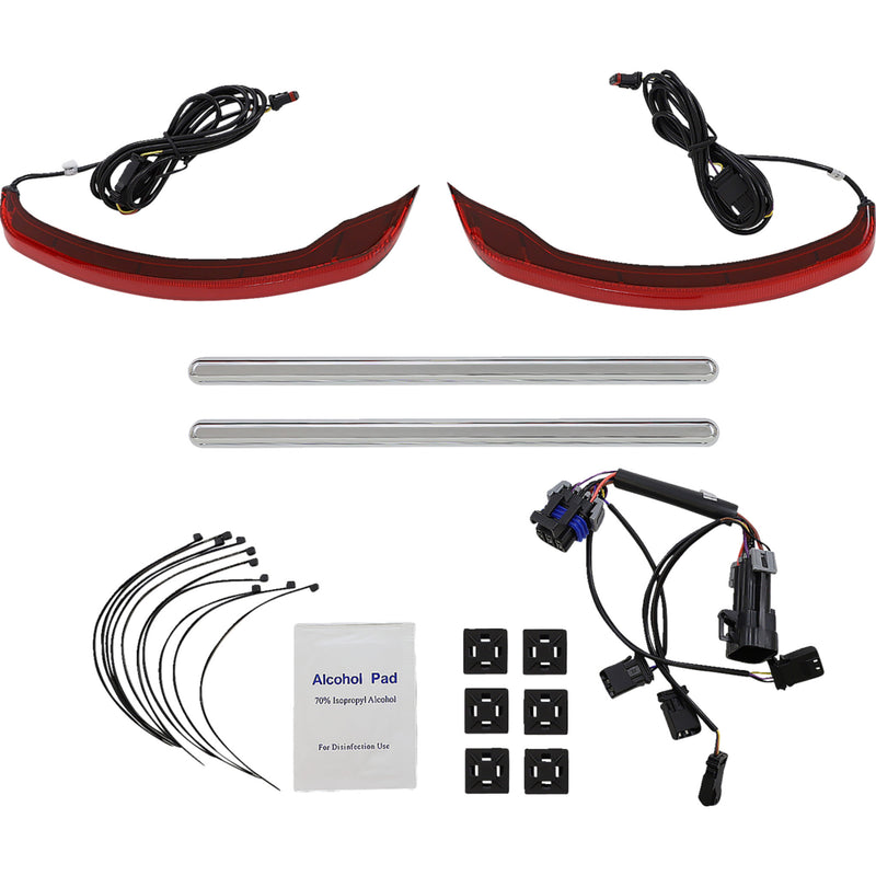 Custom Dynamics Saddlebag Light - CD-IND-SPR-V2-R For Indian 2015-2026