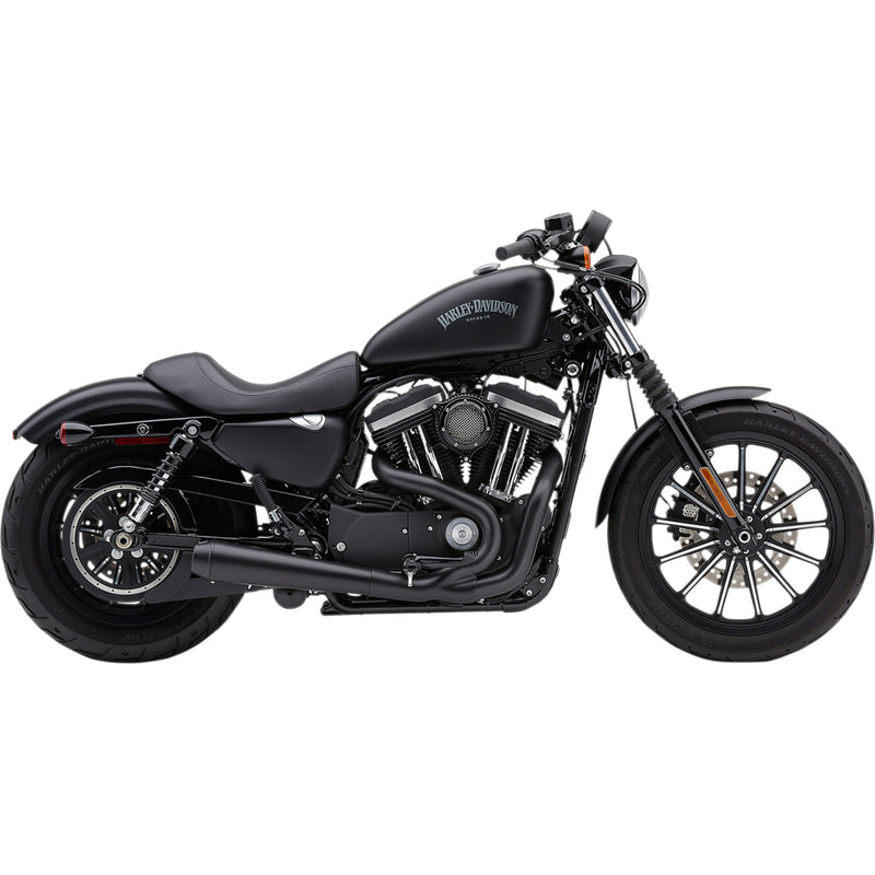 Cobra El Diablo 2-Into-1 Exhaust System - 6473B For Harley Sportster 2014-2022
