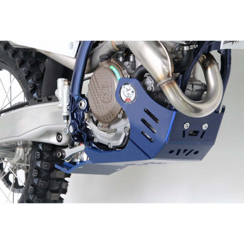 AXP RACING 0506-2080 AX1663 Xtrem Skid Plate blue - husqvarna