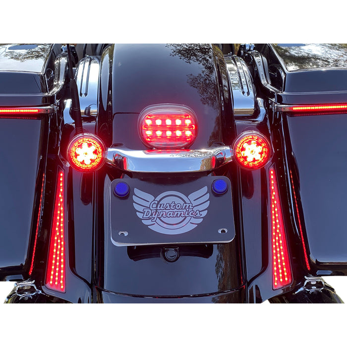 CUSTOM DYNAMICS 2010-1404 PB-MINITL-SS6-S ProBEAM® Mini Add-On Tail Light - Smoke - '10-'13