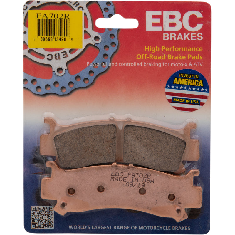 EBC Brake Pad - FA702R Honda Pioneer 2016-2023