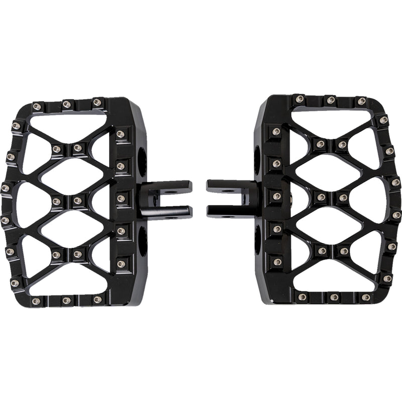 Burly Brand MX Floorboards - B13-1019B For Harley Softail 2018-2025