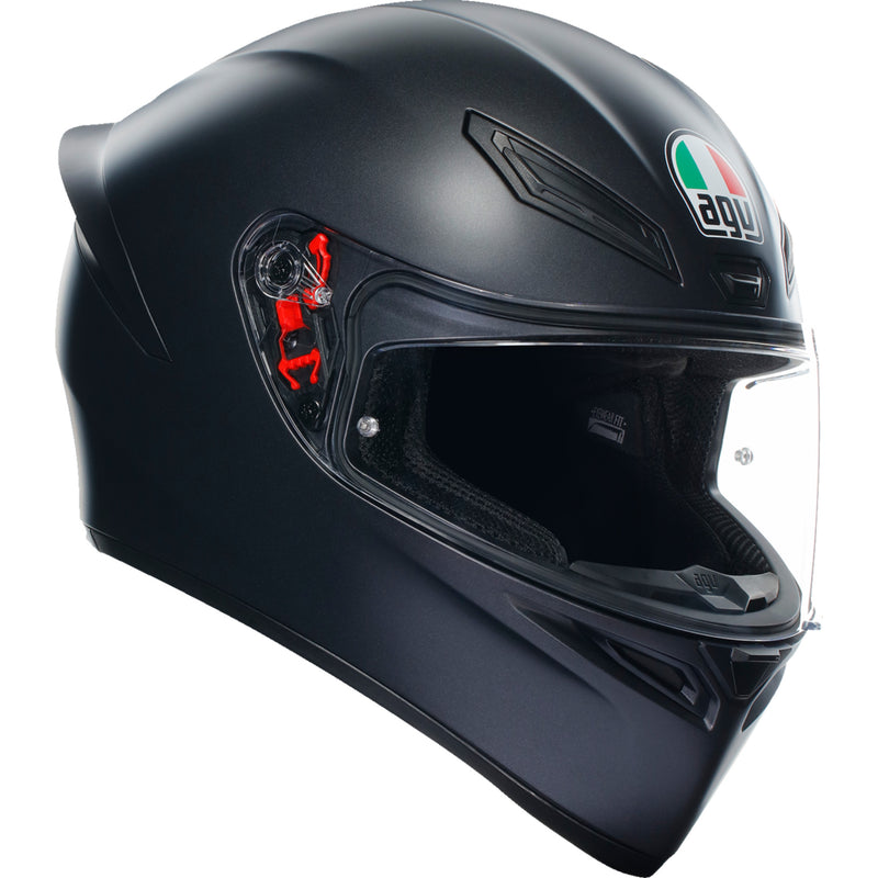 AGV 0101-15635 2118394003029L K1 S Solid Helmet K1 S Helmet - Matte Black - Large