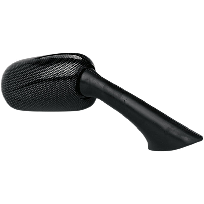 EMGO 2087071 20-87071 Carbon Fiber Mirror Mirror - Side View - Carbon Fiber - Rectangle - Right - Honda