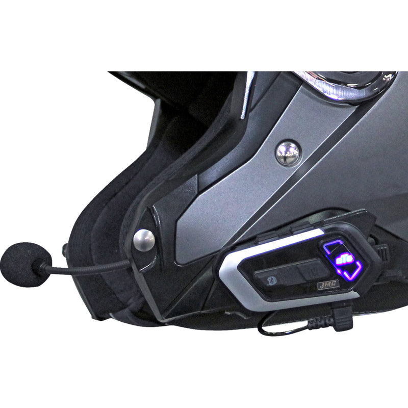 J & M 4402-1046 HS-BT6-UNV Bluetooth™ Helmet Headset Headset - Bluetooth™ - Universal - Single