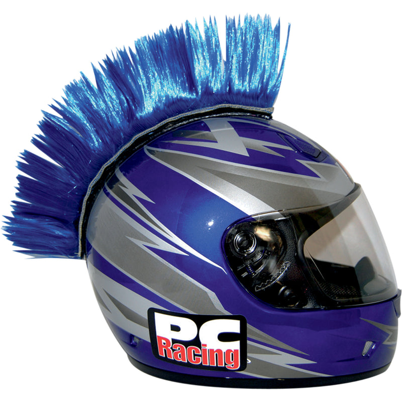PC RACING 0136-0017 PCHMBLUE Helmet Mohawk blue