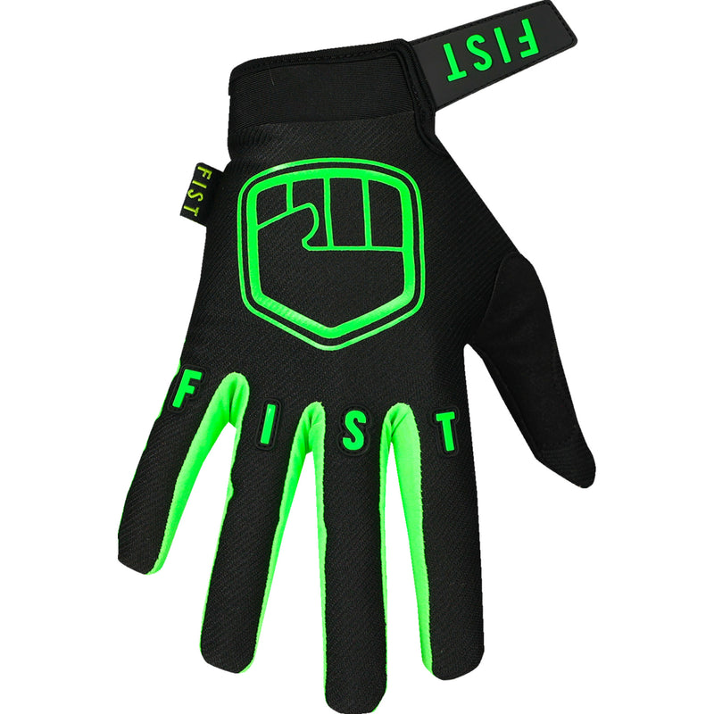 FIST HANDWEAR Youth Strapped Stocker Gloves Fluoro - Green
