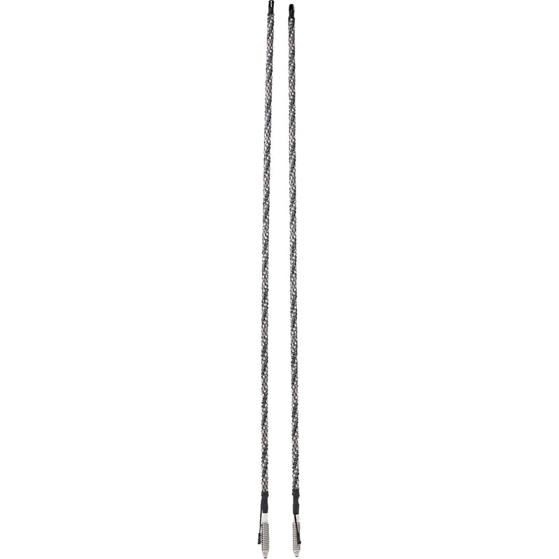 WHIPITLIGHTRODS 2040-2925 SB-RGBR-152 RGB Light Rod 5' Light Rod Whip - Pair - Black