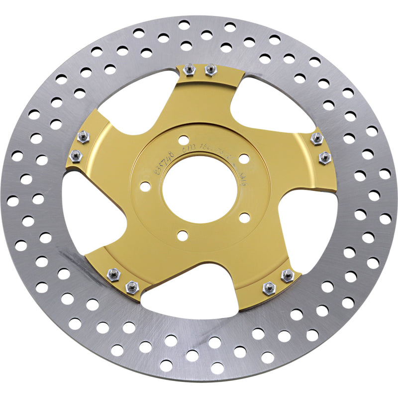 Performance Machine (pm) Brake Rotor - 0133-1800FACRS-SMG For Harley Touring 2008-2020