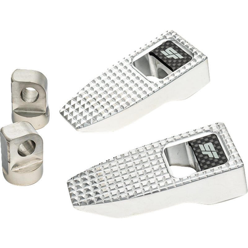 SLYFOX 1620-2524 SF-903-00-2 Speed Pegs - Silver Polished