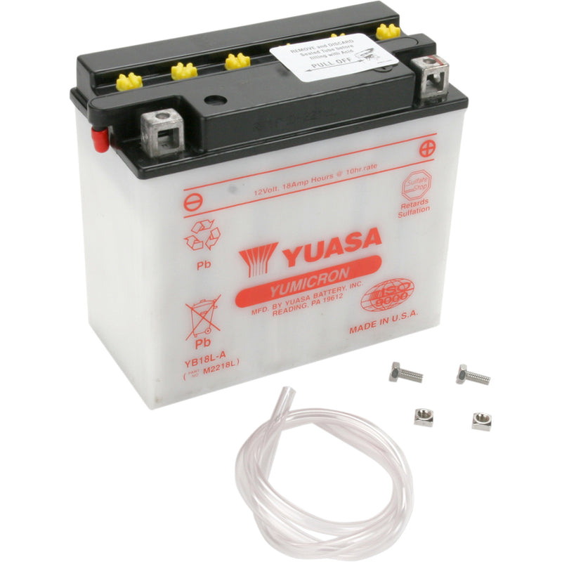Yuasa Yumicron Battery - YUAM2218LTWN For Kawasaki Motorcycles 1981-2006 | Honda Super Sport / VF1100S Sabre 1979-1982