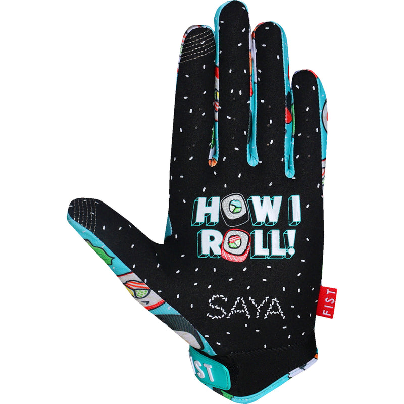 FIST HANDWEAR Lil Fists Strapped Saya Sakakibara Red Label Sushi Power Gloves